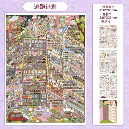 Vol. 6 Spring Lane Escape Plan - L - JoyJollyCrafts