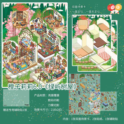 Vol. 6 Spring Workshop Autumn Bakery Warm Sunshine Street Green Isle Bookstore - M - JoyJollyCrafts