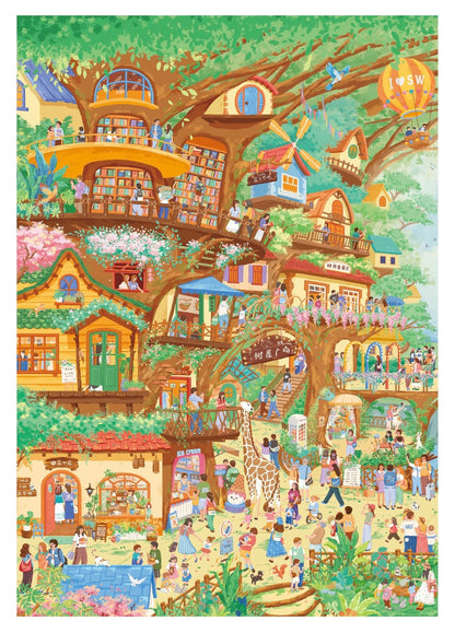Vol. 6 Treehouse Square - Full Map Version Treehouse Square - Split Version + Left Side Version Treehouse Square - Split Version + Right Side Version Home Diary - Kitchen - XL - JoyJollyCrafts