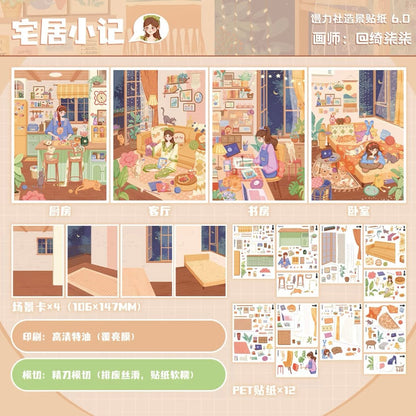 Vol. 6 Treehouse Square - Full Map Version Treehouse Square - Split Version + Left Side Version Treehouse Square - Split Version + Right Side Version Home Diary - Kitchen - XL - JoyJollyCrafts