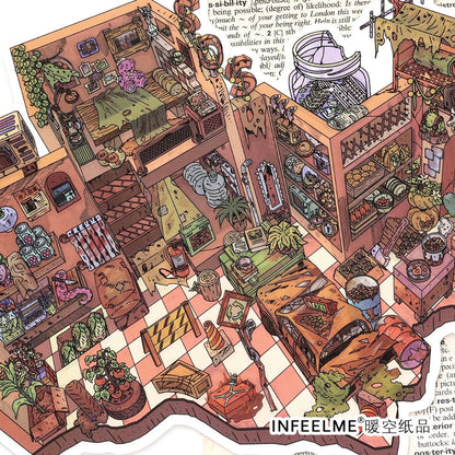 Vol. 61 Dungeon Trading Market Survivor Base Clown Shop Hourglass City - L - JoyJollyCrafts