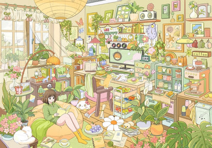 Vol. 7 Purple Book Isle Daydream Workshop Forest Style Nook Winter Cabin Sunny Window Cat Talk - L - JoyJollyCrafts
