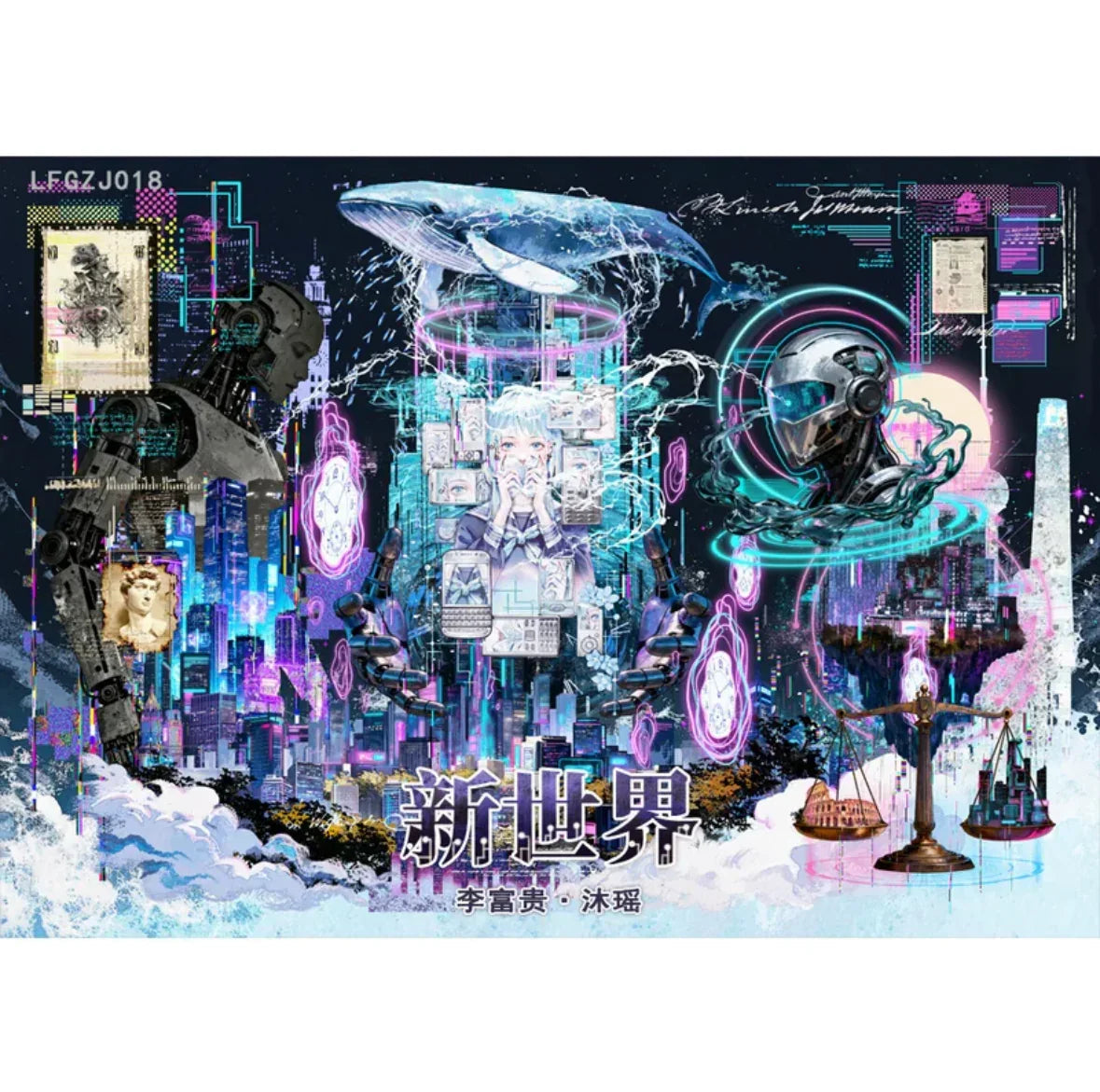 Vol. 8 Joy & Sorrow New World - L - JoyJollyCrafts