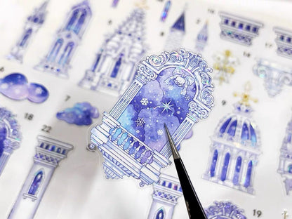 Vol. 9 Snowy Wonderland Snowfall over the Forbidden City - L - JoyJollyCrafts