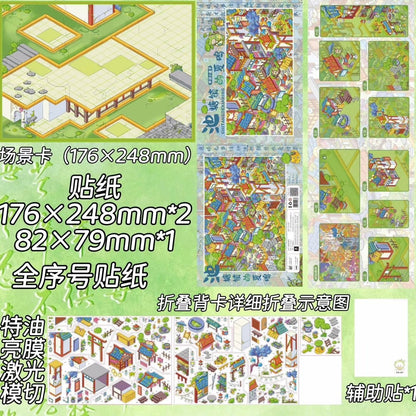 Vol. 9 The Final Chapter of Sakura Land Summer Songs of Pond Town Hometown Leisure Square Daily Stocking at the General Store - L - JoyJollyCrafts