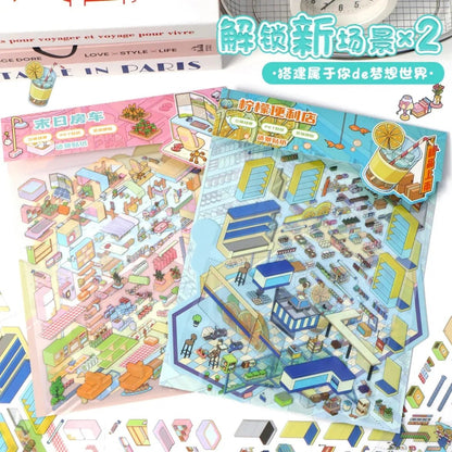 Vol. 95 Stocking Series Apocalypse RV Lemon Convenience Store - L - JoyJollyCrafts