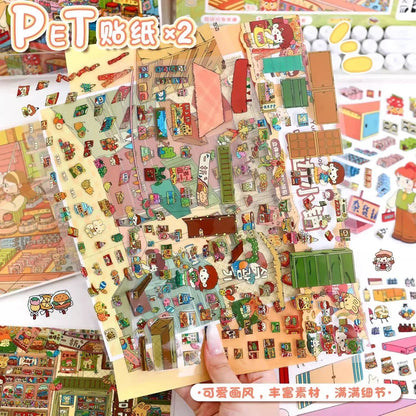 Vol. 99 Cloudside Shop TuanTuan Grocery - L - JoyJollyCrafts