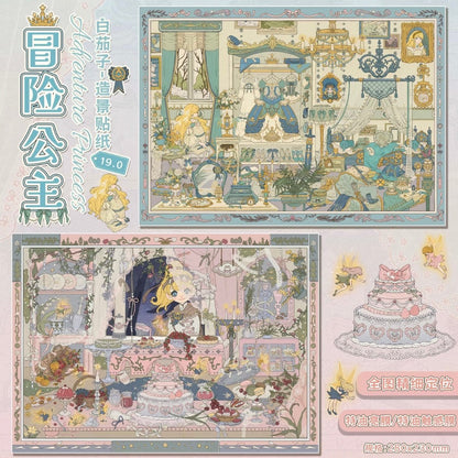 WHITEEGGPLANT Vol. 19 Blue Golden Dream Prologue Moonlit Fairy Tea Party - L - JoyJollyCrafts