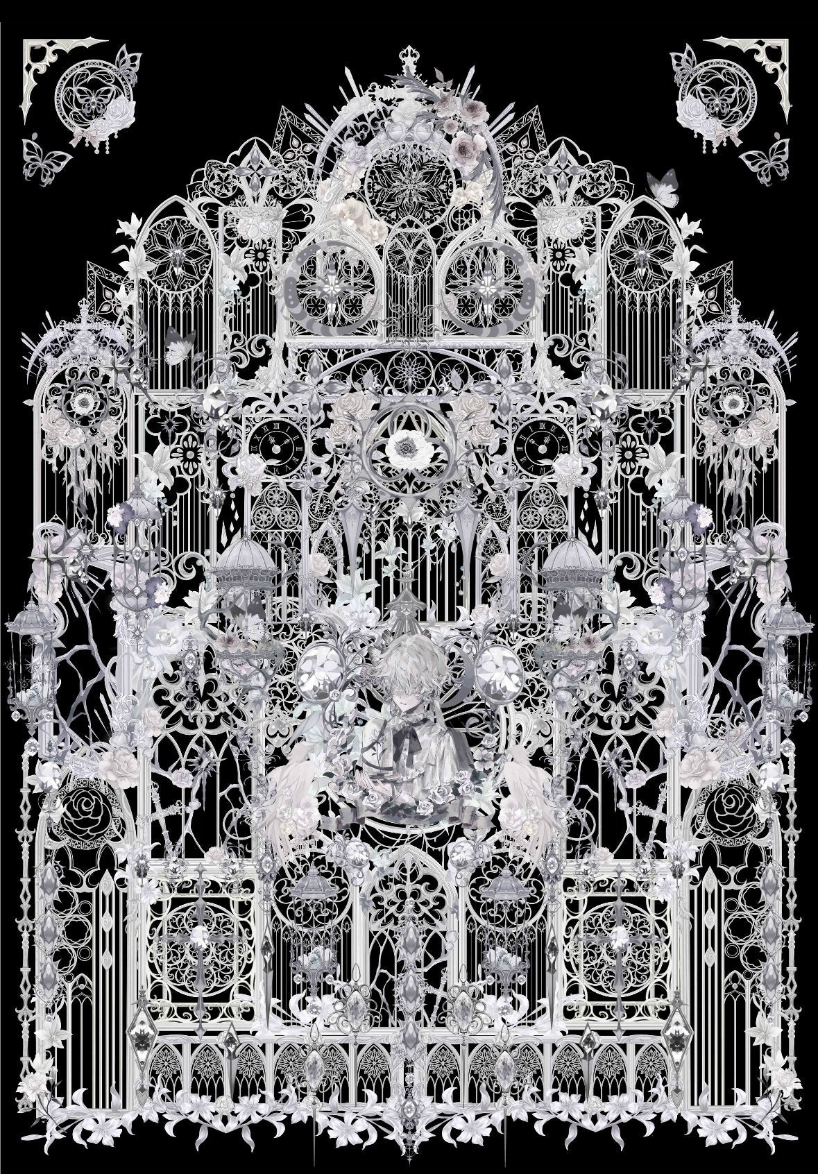 Wuwuwu Vol. 1 Corridor of the Floral Coffin / Stars Fall Upon the Brahma Palace - L - JoyJollyCrafts