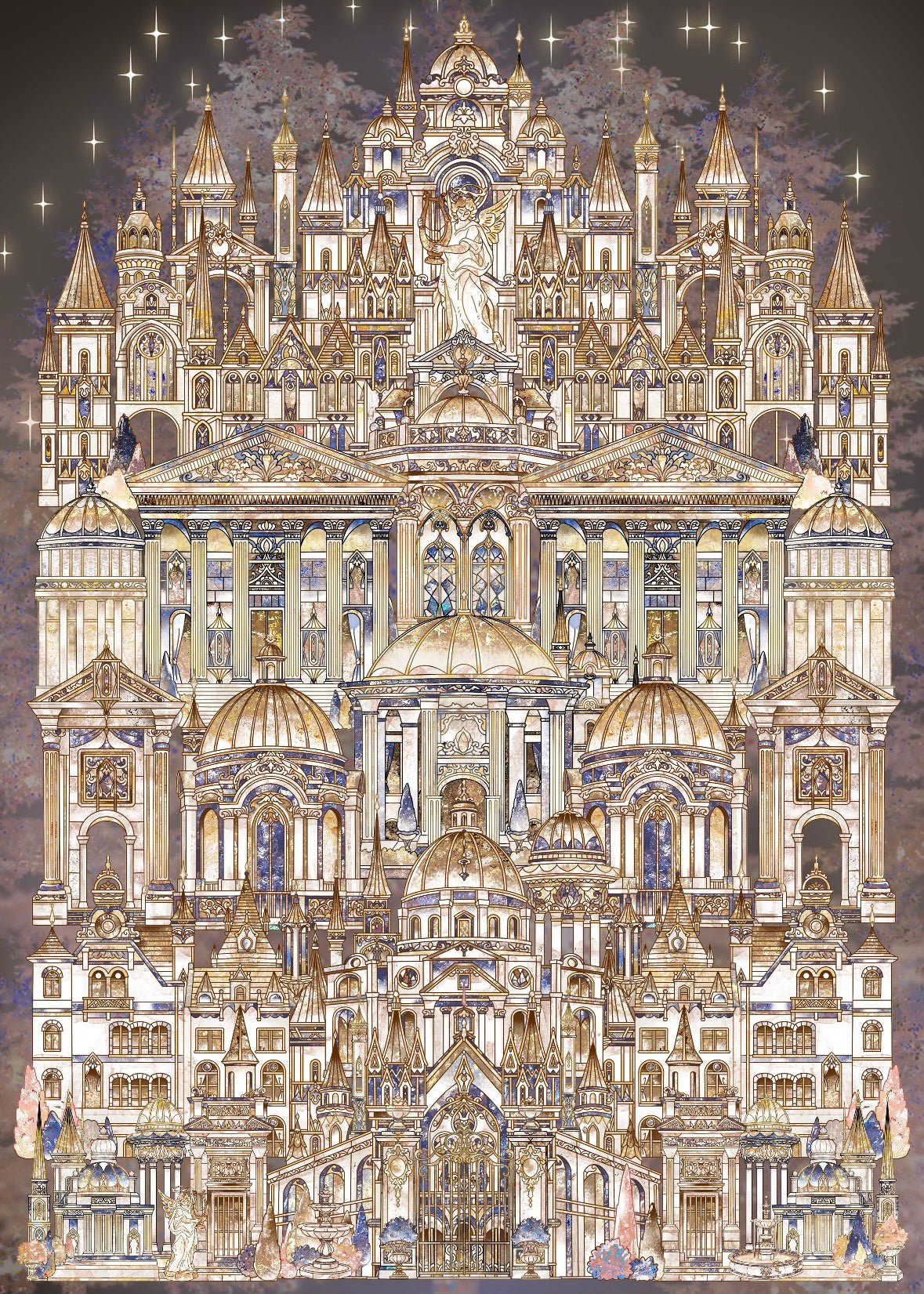 Wuwuwu Vol. 1 Corridor of the Floral Coffin / Stars Fall Upon the Brahma Palace - L - JoyJollyCrafts