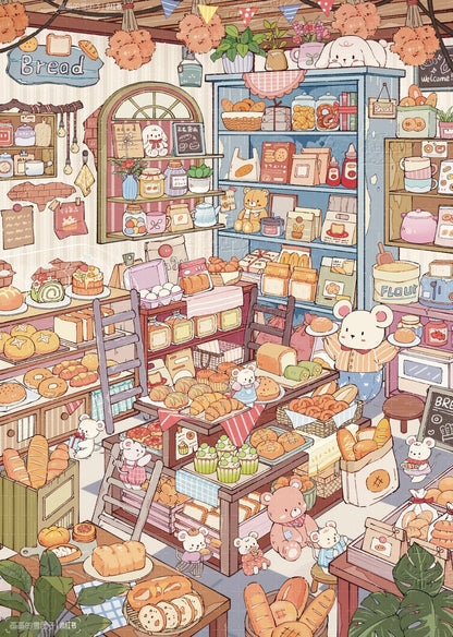 Xiang Yu Vol. 8 Bakery Visitor + Time Miscellaneous Room - L - JoyJollyCrafts
