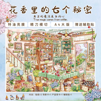 XiaoChuanYao Vol. 2 Garden Artist / Seven Secrets Hidden in the Fragrance of Flowers - L - JoyJollyCrafts