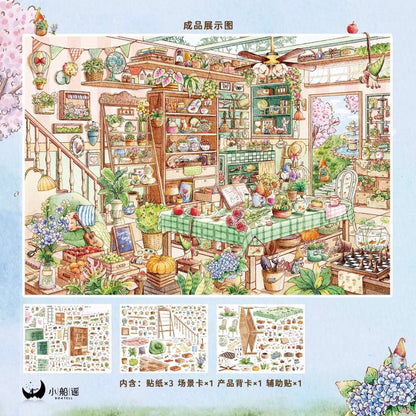 XiaoChuanYao Vol. 2 Garden Artist / Seven Secrets Hidden in the Fragrance of Flowers - L - JoyJollyCrafts