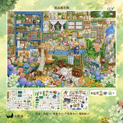 XiaoChuanYao Vol. 2 Garden Artist / Seven Secrets Hidden in the Fragrance of Flowers - L - JoyJollyCrafts