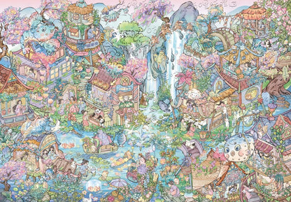 Xing Mian 10.0 Antique-Style Series Jungle Wonderland / Huaxi Water Town / Izakaya - L - JoyJollyCrafts