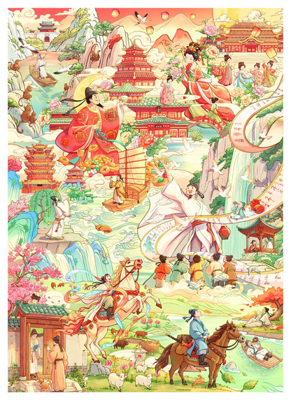 XingXing Vol. 8 Fairy Flower Basket / Song of Taibai’s Drunkenness - L - JoyJollyCrafts