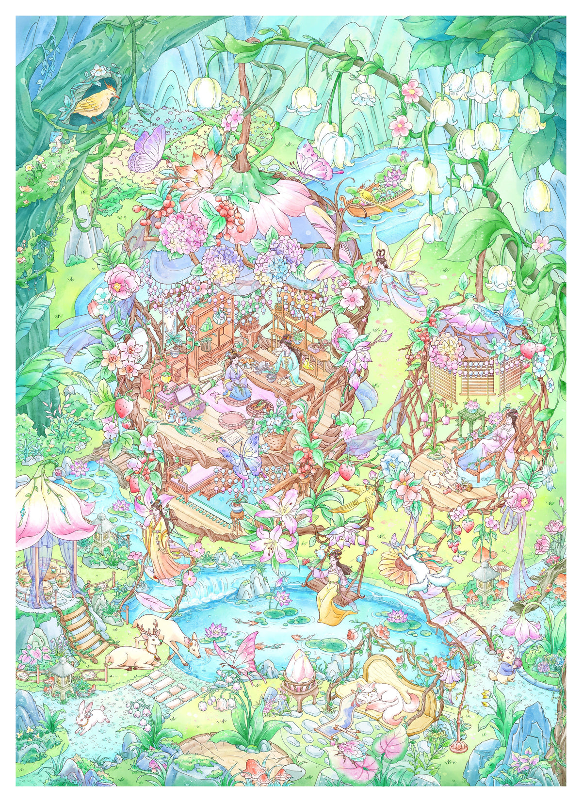 XingXing Vol. 8 Fairy Flower Basket / Song of Taibai’s Drunkenness - L - JoyJollyCrafts
