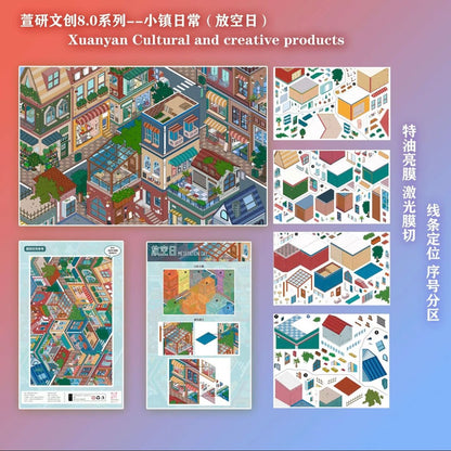 XUAN YAN Vol. 8 Leisure Day / Camping Day / Busy Day / dry rice day / Day Off - L - JoyJollyCrafts
