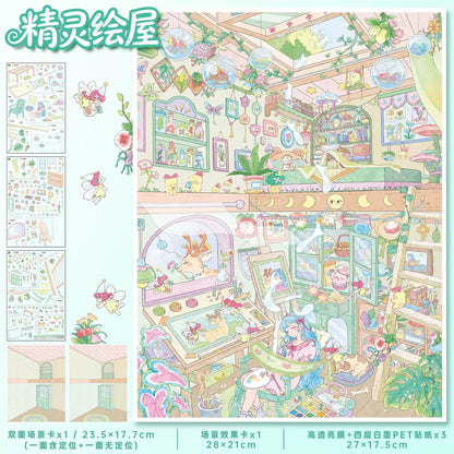 YiLan Vol. 193 Sweet Dream Kitchen Sprite Art Studio - L - JoyJollyCrafts