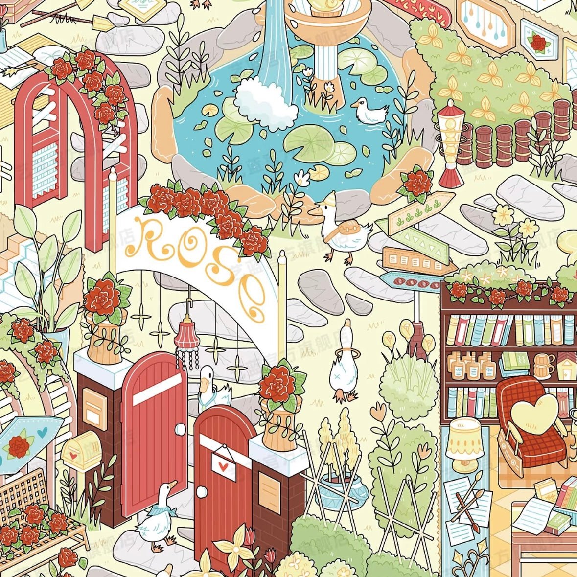 YiLan Vol. 201 Rose Manor / Angel Relics - L - JoyJollyCrafts