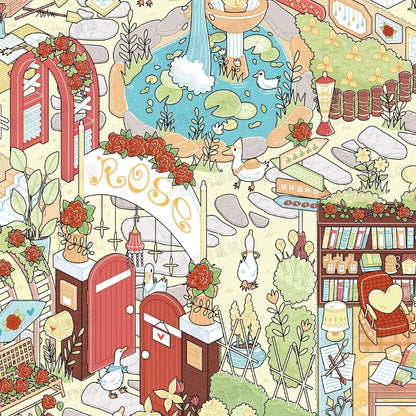 YiLan Vol. 201 Rose Manor / Angel Relics - L - JoyJollyCrafts