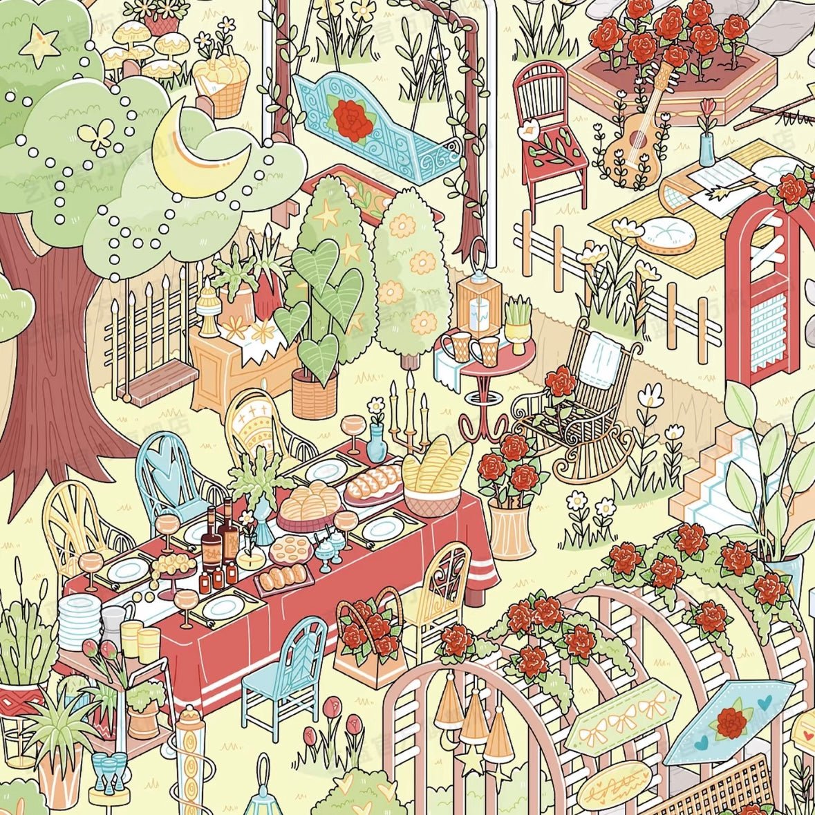 YiLan Vol. 201 Rose Manor / Angel Relics - L - JoyJollyCrafts