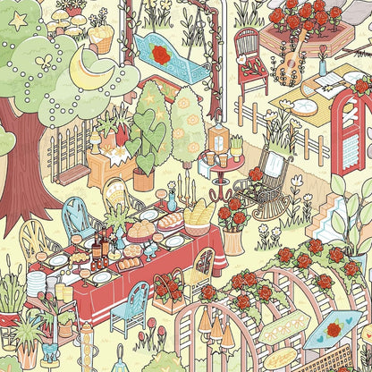 YiLan Vol. 201 Rose Manor / Angel Relics - L - JoyJollyCrafts