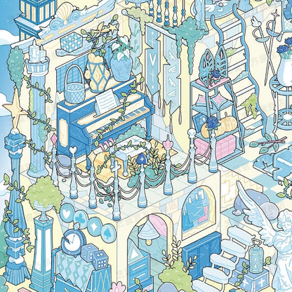 YiLan Vol. 201 Rose Manor / Angel Relics - L - JoyJollyCrafts