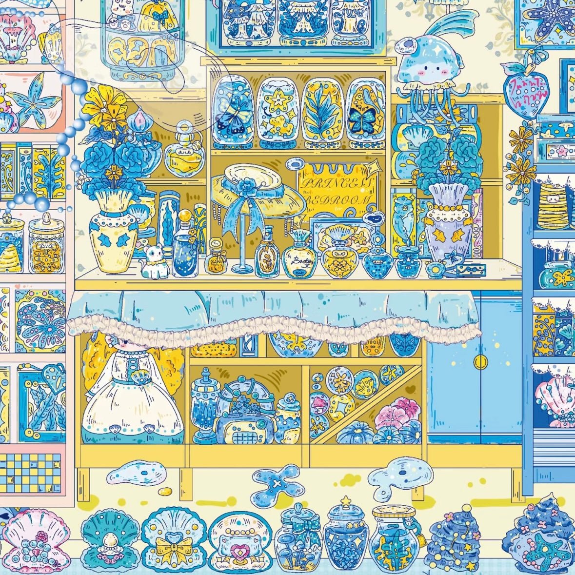YiLan Vol. 202 Old Things Dream Narrative / Deep Sea Shop - XL - JoyJollyCrafts