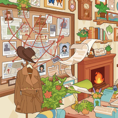 YiLan Vol. 203 The Ancient House of Secrets / Evidence Agency - L - JoyJollyCrafts