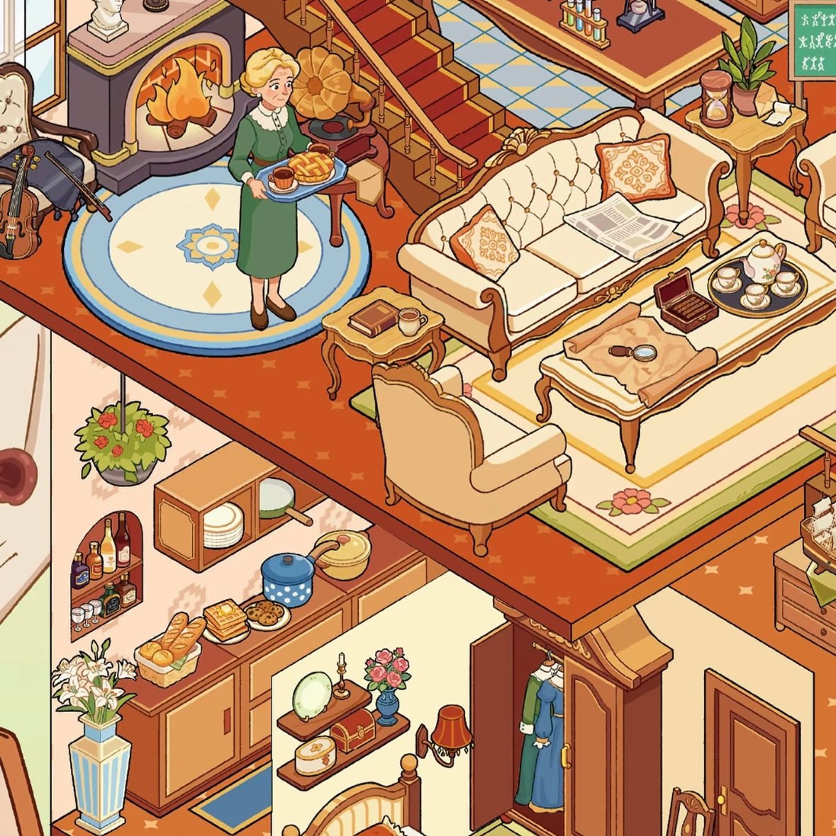 YiLan Vol. 203 The Ancient House of Secrets / Evidence Agency - L - JoyJollyCrafts