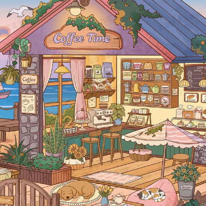 YiLan Vol. 205 Coastal Twilight / Awakening in the Woods - L - JoyJollyCrafts