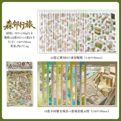 YueShi Forest Neighbor Travels Collection Book - M - JoyJollyCrafts