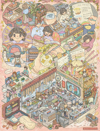 YUEXI Vol. 12 Growth Series Dust in the Air / Time in a Cage / Riding the Sound - L - JoyJollyCrafts