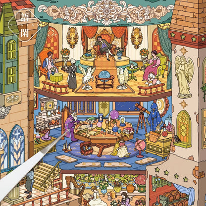 YUXIAN Pocket Realm 18.0 Invitation to Windsor Castle - L - JoyJollyCrafts