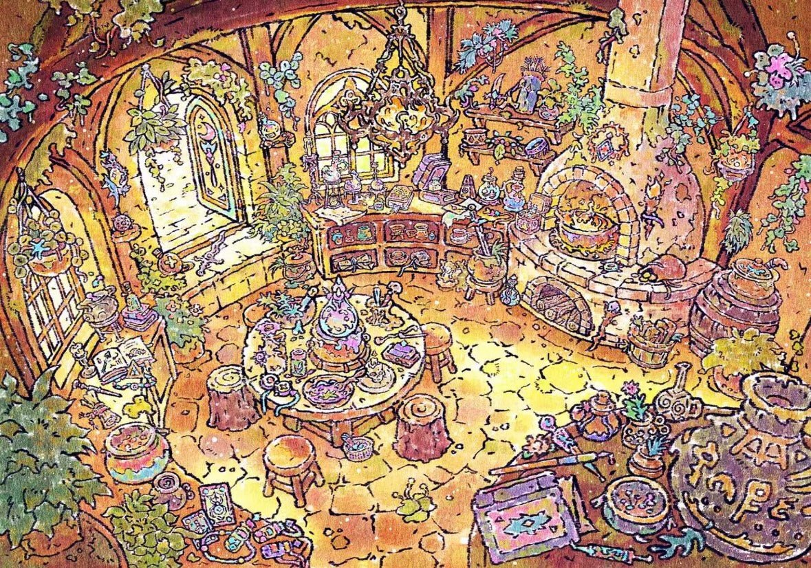 Zen Vol. 3 Worry-Free General Store Cat's house Sky Oasis House of Secrets - XL - JoyJollyCrafts