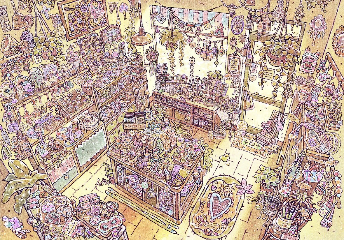 Zen Vol. 3 Worry-Free General Store Cat's house Sky Oasis House of Secrets - XL - JoyJollyCrafts