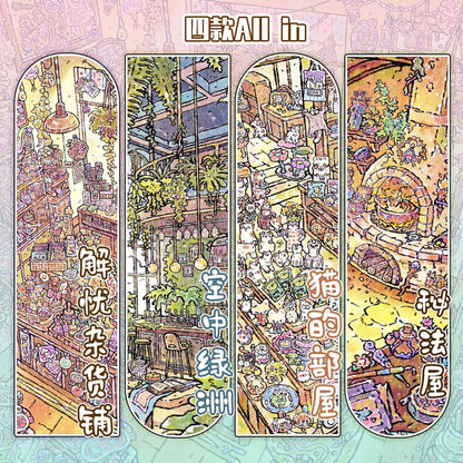 Zen Vol. 3 Worry-Free General Store Cat's house Sky Oasis House of Secrets - XL - JoyJollyCrafts