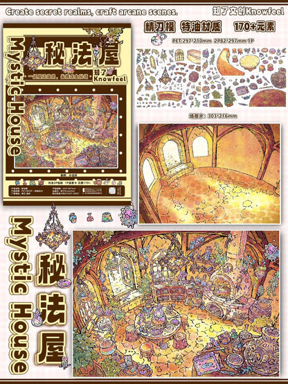 Zen Vol. 3 Worry-Free General Store Cat's house Sky Oasis House of Secrets - XL - JoyJollyCrafts
