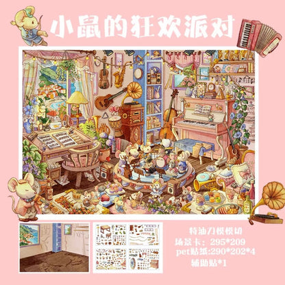 zirra Vol. 1 Little Mouse's Sunlight Studio Little Mouse's Carnival Party - L - JoyJollyCrafts